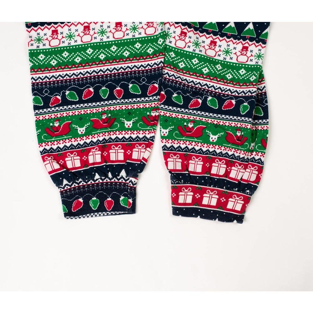 PLACE Adult Christmas Themed Pajama Set - Picture 5 of 5
